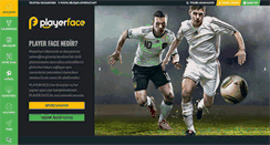 Desktop Screenshot of playerface.net
